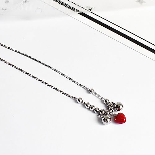 Tobillera boho para mujer en plata de ley con perla KnSam 3