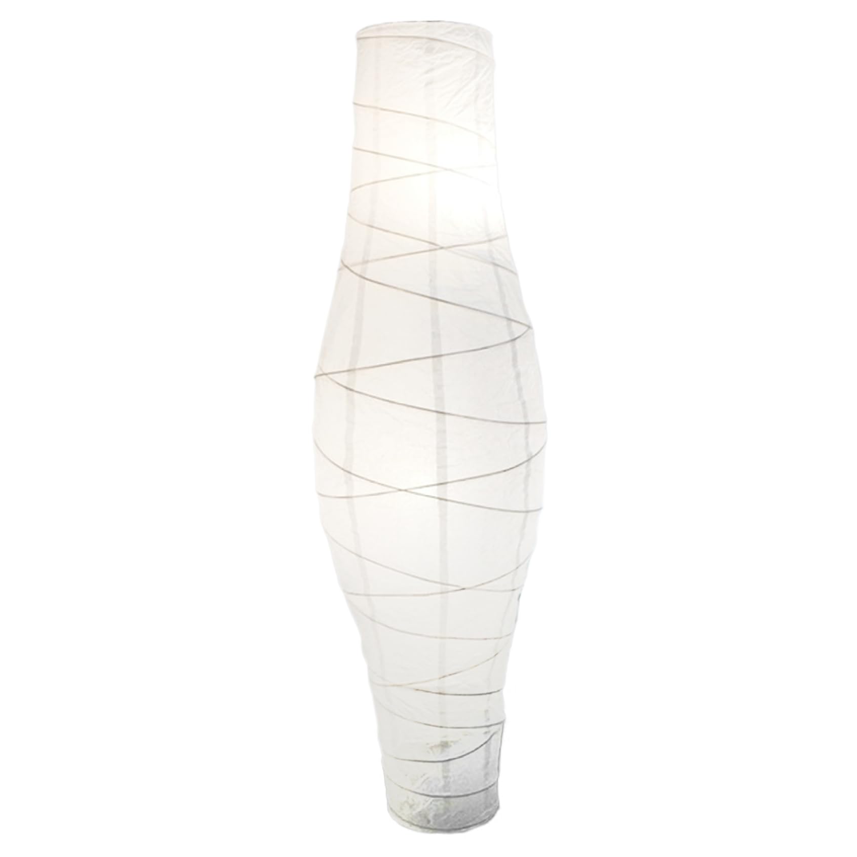 Veesper Lamp Shade Only Lamp Shade For Floor Lamp 47In Minimalist Rice Paper Floor Shade Replacement, Long Paper Cover For Living Room Bedroom, Lampshade Only