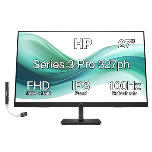 HP Series 3 Pro 27" FHD IPS Monitor with 5ms