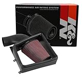 K&N Cold Air Intake System: High-Flow Air Filter, Increase Performance & Acceleration: Compatible with 2011-2016 BMW: 535i, 63-1132