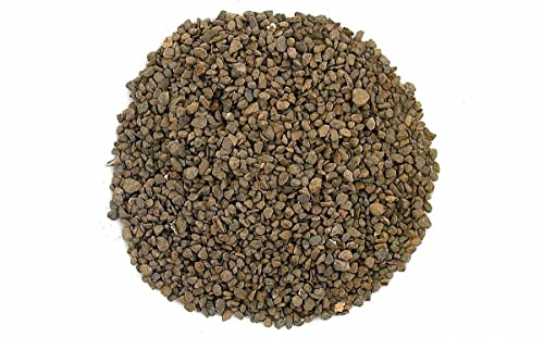 1/4 Ounce Moroccon Chocolate Limestone Fossil Inlay Chip Pieces 4mm and Less