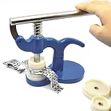 Trintion 13 Teilig Uhr Presse Uhr Einpresswerkzeug Set Mit 12 Druckbehälter Uhren Presse Rückseite Gehäuse Uhrenmacher Reparatur Werkzeug