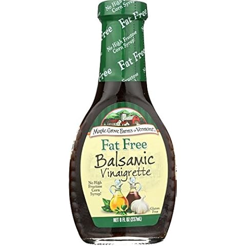 Maple Grove Farms Fat Free Balsamic Vinaigrette Salad Dressing Cover
