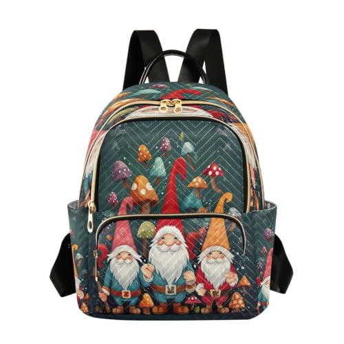 Mini sac à dos de Noël pour femme matelassé moderne 29x15.5x36cm