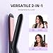 Wavytalk 3 in 1 Curling Wand Set, Multi Curl, Curling Iron Set with Heated Round Brush, Flat Iron Hair Straightener, 1 1/4 inch Curling Iron, Dual Voltage Hair Curler