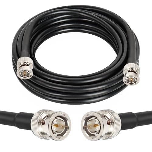 Image of XRDS -RF 12G SDI Cables 15FT, SDI Video Cable 3G /6G /12G 75ohm BNC Male Cable Supports HD-SDI /3G /6G-SDI /4K /8K for Video Security Camera SDI Converter