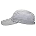 JOSENI Outdoor Quick Dry Sun Hat Folding Portable, A-light Grey, Size Large