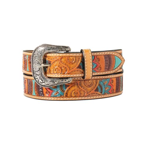 ARIAT Women's Western Paisley Handtooled Belt