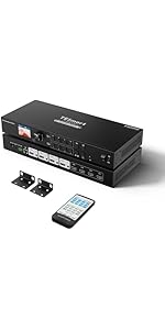 Amazon.co.jp: TESmart HDMI マトリックス 4入力4出力 シームレス