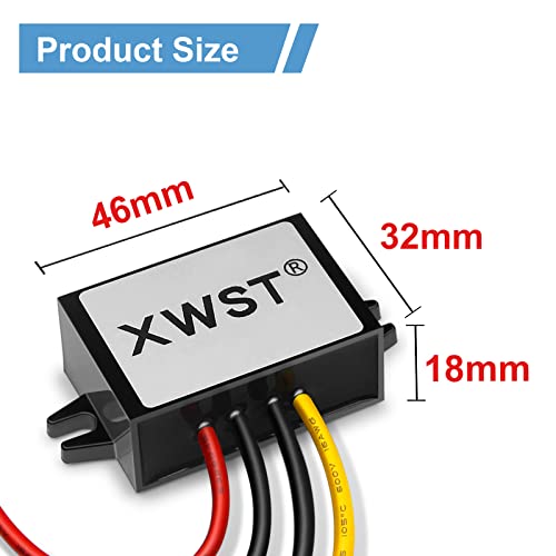 DC Converter 20-90V 12V Step Down Buck 2A Voltage Regulator for Golf Cart Car Device (XW-2090-12-2A)3