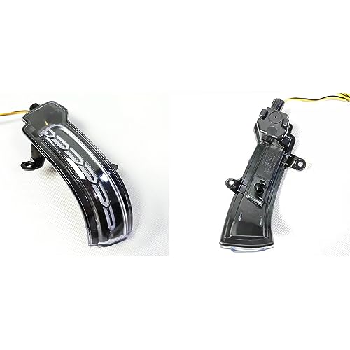 BAKUGO 2 Peças Led Dinâmicas Do Sinal De Mudança De Direção Da Luz Do Espelho Retrovisor Lateral Da