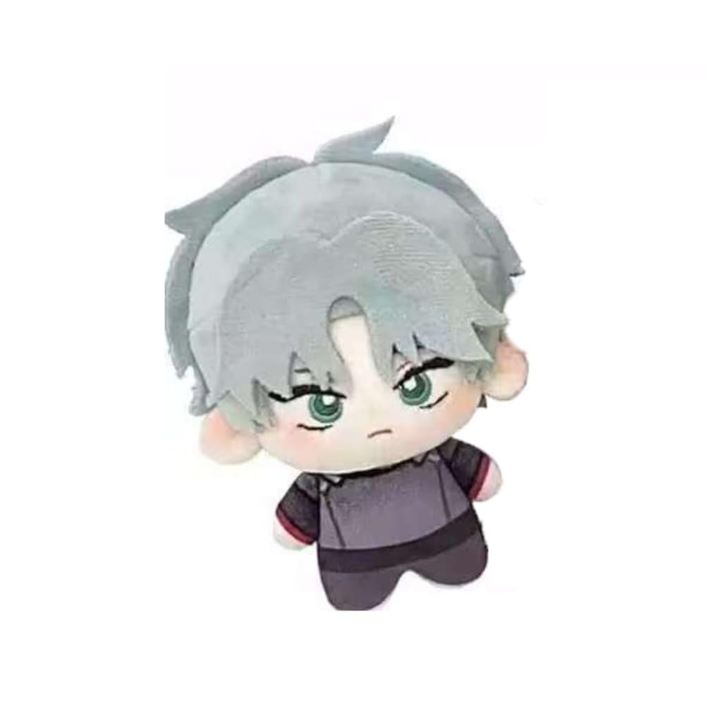 FEIDIAO Till & Ivan Chibi Figure Doll Cute AlienStages Chibi Plush Keyring Backpack Decor Accessories (A)