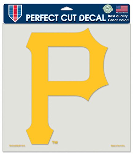 WinCraft Pittsburgh Pirates Decal 8x8 Die Cut Color