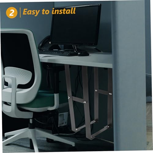 Support boîtier ordinateur suspendu acier porte PC CPU holder