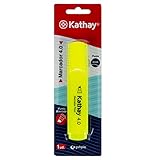 Subrayador color amarillo. Kathay 86211860. Marcador Fluorescente, Color Amarillo, Punta Biselada 4mm