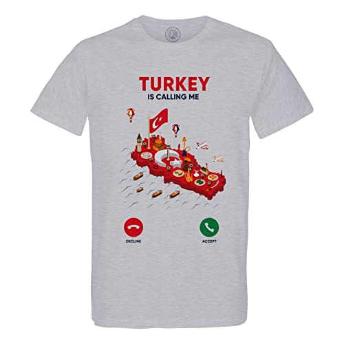 T-Shirt Homme Col Rond Turkey pour vos vacances et sorties culturelles estivales