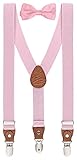 TALLA DEL CUERPO 80 CM - 135 CM : Los tirantes para niños se pueden ajustar de 51 cm a 74 cm sin estirar. El elastano flexible permite estirar los tirantes 5 cm más.
