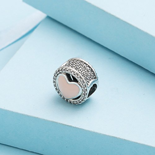 Abalorios Pandora plata mujer charms 792034CZ pulsera original 4