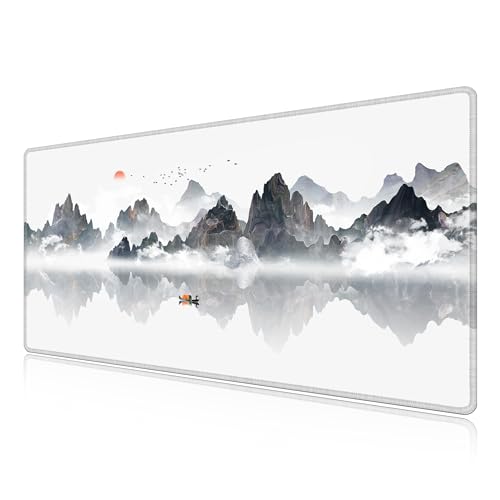 Tapis de souris large tapis 100x50 cm étanche gaming XXL LL-COEUR