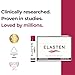 ELASTEN Clinically Tested Collagen Complex for Radiant Skin from Within – Reduces Fine Lines – Supports Healthy Connective Tissue – 28 Liquid Collagen Ampoules (0.85 fl oz / 25 ml Each)