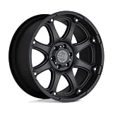 Black Rhino 1890GLA128165M22 18X9 8X6.5 M-BLK 12MM Glamis