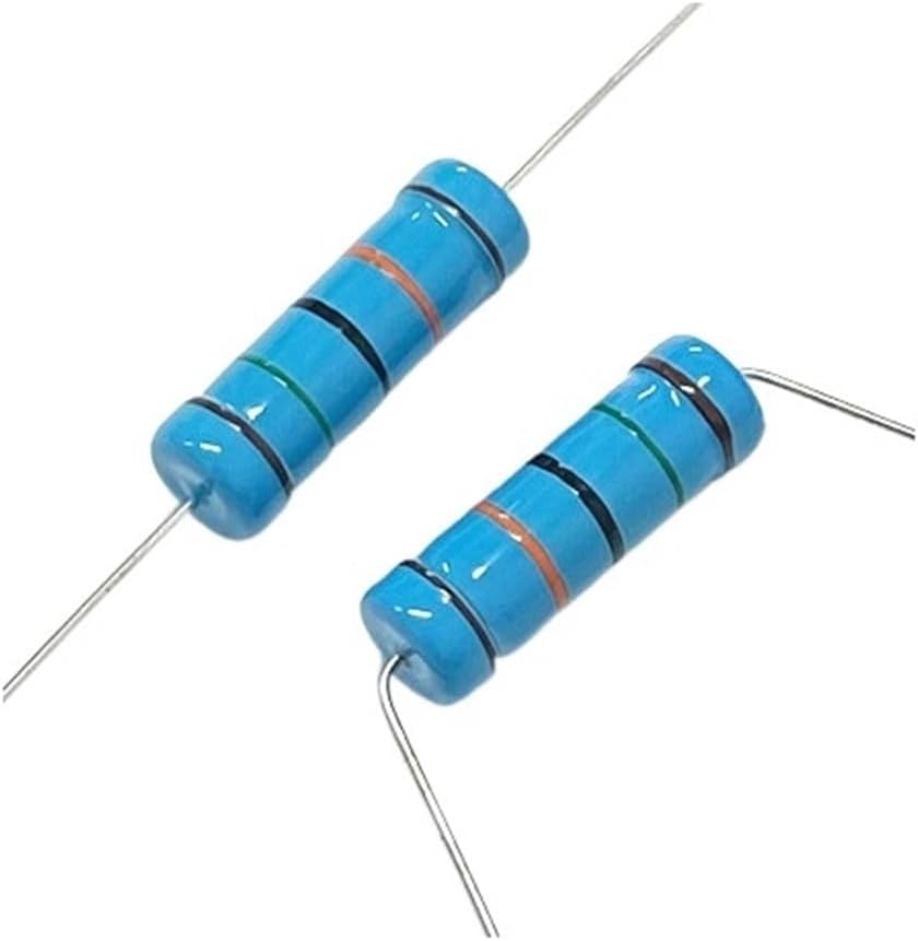 10 Pcs 5W Metal Film Resistor 1% 12R - 100R Ohm(56R)
