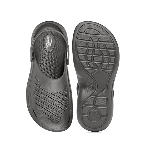 Image of ASIAN Men's AGC-11 Trendy Stylish Fashionable Clogs | Sandals with Lightweight Regular wear Casual Clogs with Ultra Soft & Flexibility Technology Clogs for Men's & Boy's