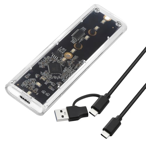 Transparent M.2 NVMe SSD Enclosure