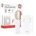 GE 19298 150 feet Range Plug-In Wireless Door Chime with Push Button