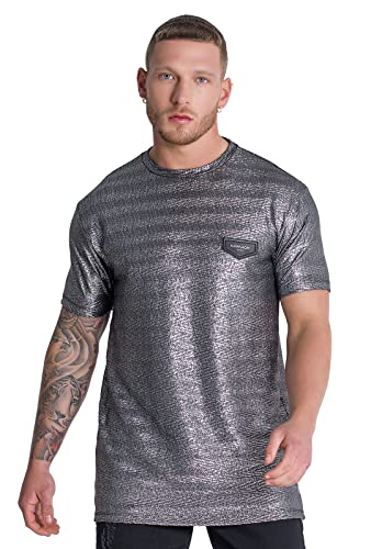 T-Shirt Homme Gianni Kavanagh Tee Hollywood Argenté