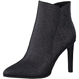 Marco Tozzi Damen by Guido Maria Kretschmer 2-2-85309-29 Stiefelette, Black METALLIC, 38 EU