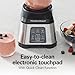 Hamilton Beach Blender for Smoothies with 5 Functions Including Auto Smoothie Cycle, Wave Action System for Ultra Smooth Results, 850 Watts, 40oz BPA Free Glass Jar, Stainless Steel (56208)