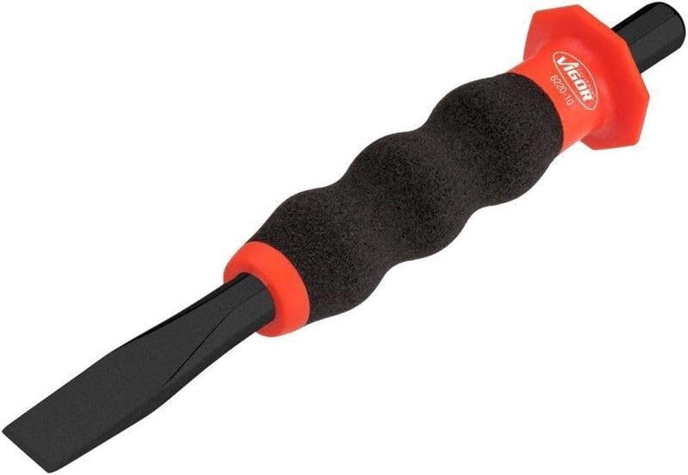 VIGOR Jeu de burins plats V6220/4