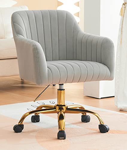 Simpolu �I�t�B�X�`�F�A 360�x��] ���~�@�\�t�� �L���X�^�[�t�� ��]�`�F�A �f�X�N�`�F�A �_�C�j���O�`�F�A �p�\�R���`�F�A ���r���O�`�F�A ���~�� �`�F�A �֎q �_�炩�� ���킢�� (�O���[,�^�C�v A�F��60×���s58×����77-85cm)