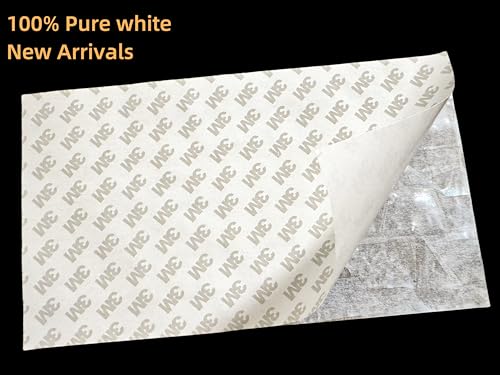 Image of GOMMO Mother of Pearl Veneer Sheet for Inlay and Overlay Enhanced | 9.4 inch x 5.5 inch x 0.007 inch Pure White 100% Pure Shell AAA Level