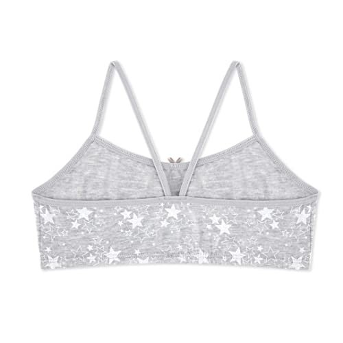 5 Pack Cotton Girls Training Bras - Racerback Crop Cami Training Bras For Girls #TOP4