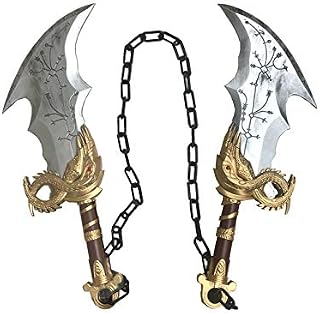 17" Medieval Fully Upgraded Blades of Chaos Foam Sword Cosplay Costume Party Prop