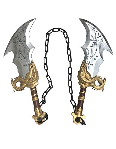 17" Medieval Fully Upgraded Blades of Chaos Foam Sword Cosplay Costume Party Prop