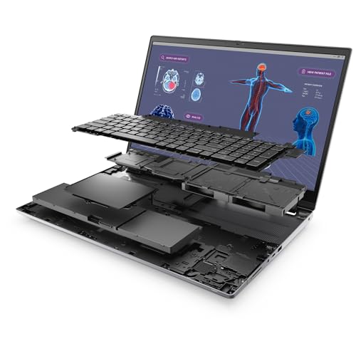 Image of Dell Precision 7780 Mobile Workstation - 17.3 inch FHD 500 nits- Intel Core i9-13950HX 24-Core -128GB CAMM RAM - 1TB SSD - NV RTX 2000 ADA (8GB GDDR6) - Windows 11 pro