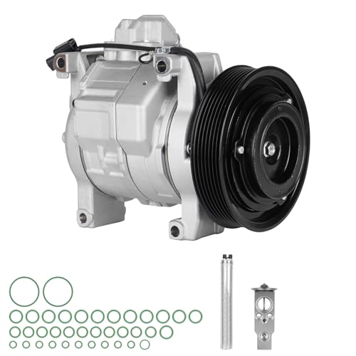 ILONPA New AC Compressor Component Kit for Honda Accord 2008-2012 L4 2.4L Crosstour 2012-2015 2.4L (NOT for V6 3.5L Engine) for KT4894