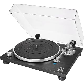 Audio-Technica LPW30BK Platine Vinyle Entièrement Manuelle à Entraînement par Courroie Noir – Image 2