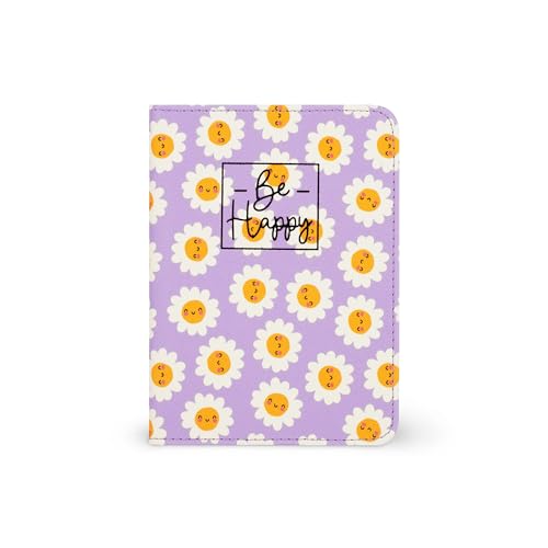 Legami - Soporte para Pasaporte con Flores, Soporte para Billetera de Viaje, Funda para Pasaporte, 1 Bolsillo para Pasaporte, 4 Bolsillos para Tarjetas, protección RFID, 10,5 x 14 x 1 cm, Tema de
