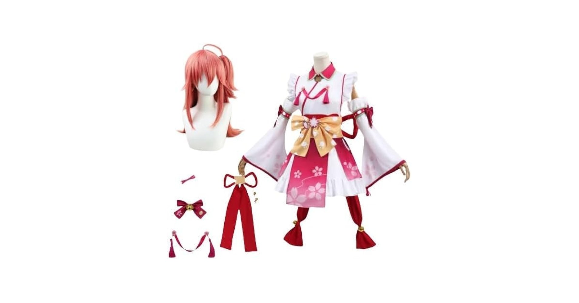 Amazon.co.jp: [onepines] 靴下付き VTuber さくらみこ 桜巫女