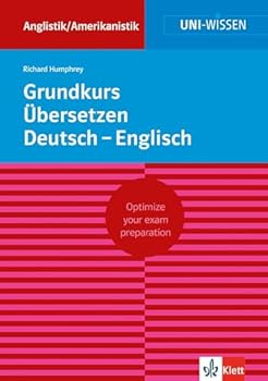 Paperback Grundkurs Übersetzen Deutsch-Englisch Book