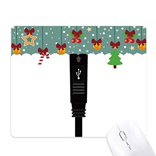 Alfombrilla de ratón para Navidad con base de goma ideal para regalar a gamers y oficinas