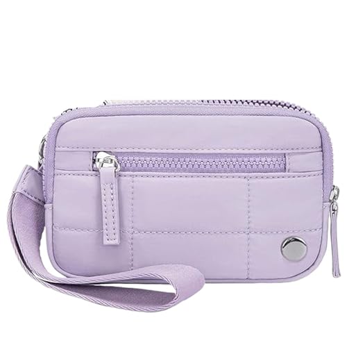Grand portefeuille en nylon lavable avec pochette téléphone intégrée