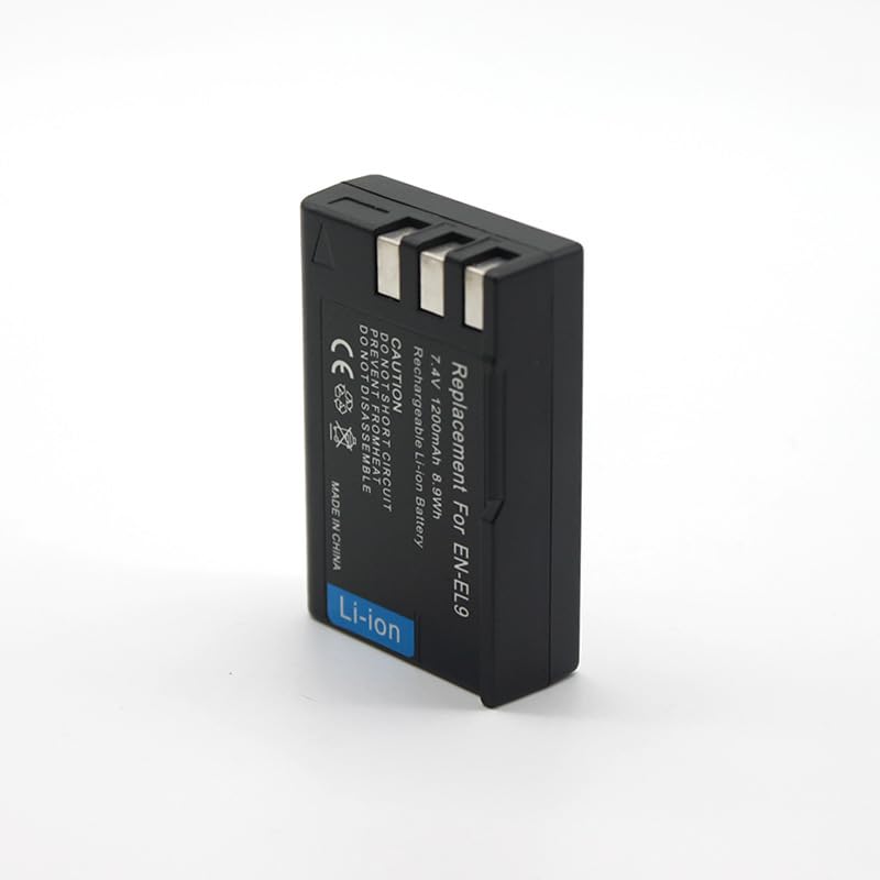 Kastar LTD2 USB Charger & 2000mAh EN-EL9a Battery Kit For Nikon D3000 DSLR Camera