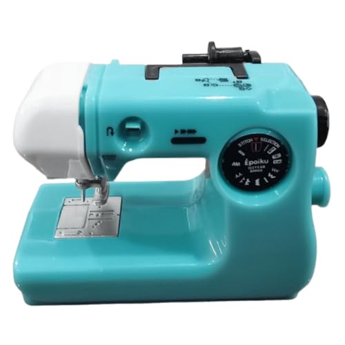 Beranosoer Simulation Portable Sewing Machine Model Crafting Mini Electric Sewing