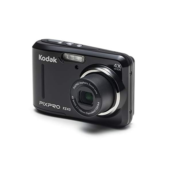 Kodak-PIXPRO-Friendly-Zoom-FZ43-BK-16MP-Digital-Camera-with-4X-Optical-Zoom-and-27-LCD-Screen-Black Kodak-PIXPRO-Friendly-Zoom-FZ43-BK-16MP-Digital-Camera-with-4X-Optical-Zoom-and-27-LCD-Screen-Black