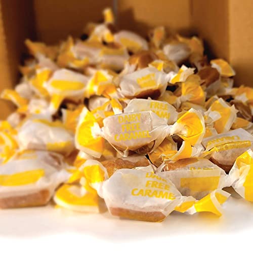 AvenueSweets - Handcrafted Organic Dairy Free Vegan Individually Wrapped Soft Caramels - 5 lb Box - Vanilla image 5